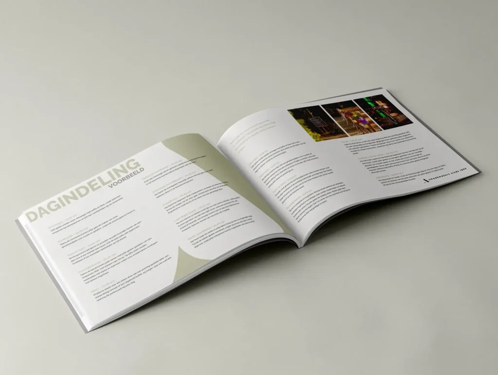 Trouwbrochure De Arend