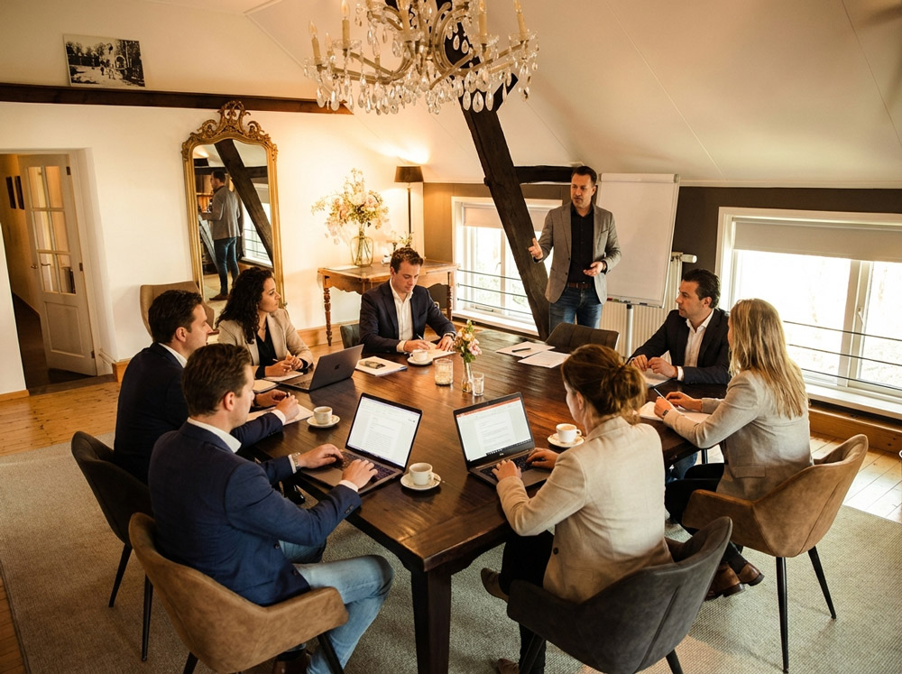 Vergaderen bij De Arend